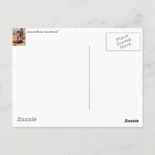 Pirate Treasure Postkarte (Rückseite)