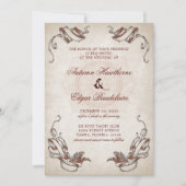 Pirate Treasure Wedding Einladung (Vorderseite)