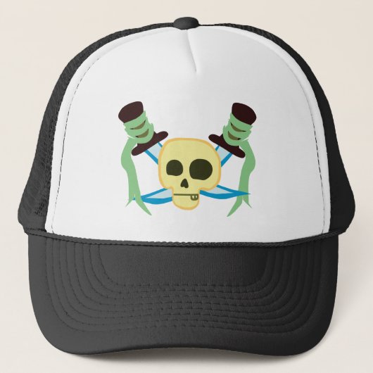 Pirate Truckerkappe (Vorderseite)