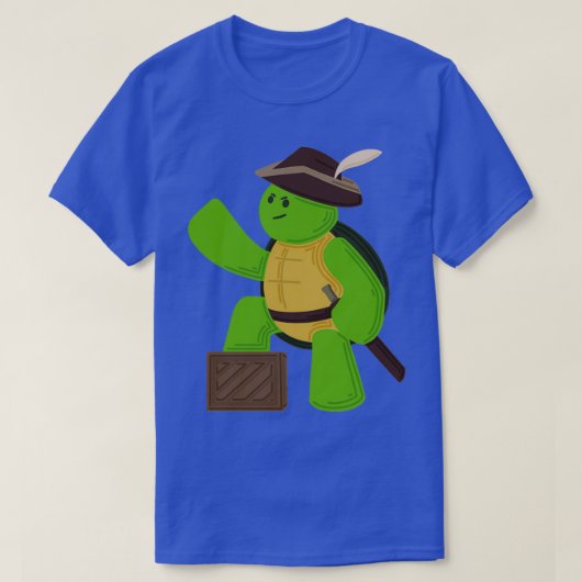 Pirate Turtle T-Shirt (Design vorne)