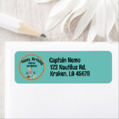 Pirate und Mermaid Geburtsdatum Rücksendeadresse (Insitu)