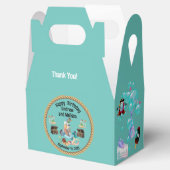 Pirate und Mermaid zum Geburtstag von Kindern Geschenkschachtel (Geöffnet)