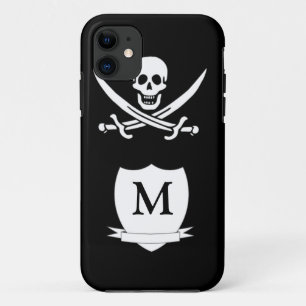 Pirate und Monogramm Case-Mate iPhone Hülle