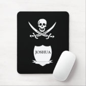 Pirate und Monogramm Mousepad (Mit Mouse)