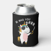 Pirate Unicorn Dosenkühler (Kanne Vorderseite)