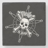 Pirate Untersetzer Stone (Vorderseite)