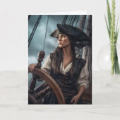 Pirate Valentinstag Karte (Vorderseite)