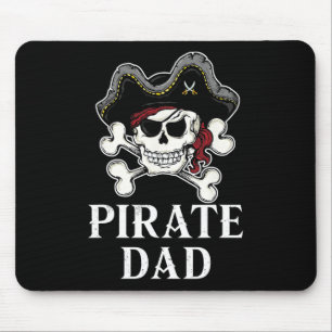 Pirate Vater Fun Halloween KostümPiraten Familienm Mousepad
