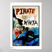 PIRATE vs. NINJA Poster (Vorne)