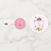 Pirate Wappen Konfetti (Rückseiten)