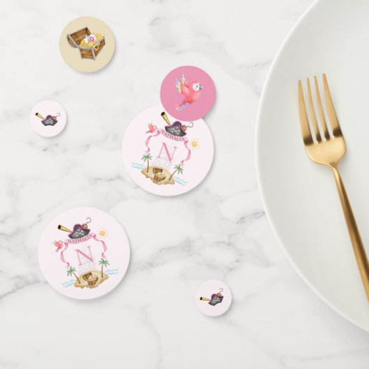 Pirate Wappen Konfetti (Gruppe)