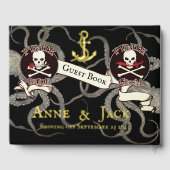 Pirate Wedding Gästebuch (Rückseite)