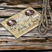 Pirate Wedding Guest Book Gästebuch