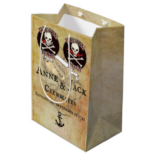 Pirate Wedding Mittlere Geschenktüte