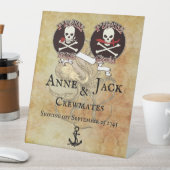 Pirate Wedding Sockelschild (In Situ)