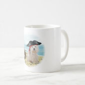 Pirate Westie Kaffeetasse (VorderseiteRechts)