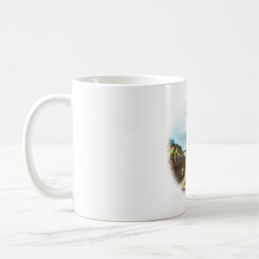Pirate Westie Kaffeetasse (Links)