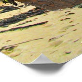 Pirate Westie Poster (Ecke)