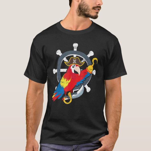 Pirate Whisperer Eye Patch Segeln Ocean Pirate Lo T-Shirt (Vorderseite)