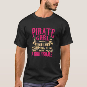 Pirate Women Piratenflagge Girls Freebooter 1 T-Shirt