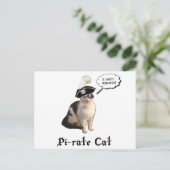 PiRateCat Postkarte (Stehend Vorderseite)