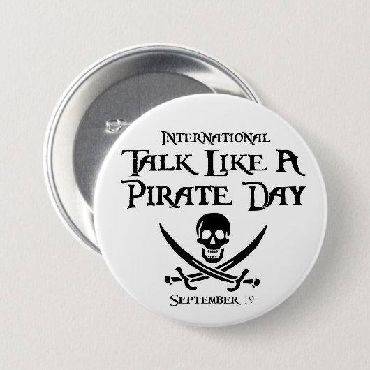 PirateDayButton Button (Vorne & Hinten)
