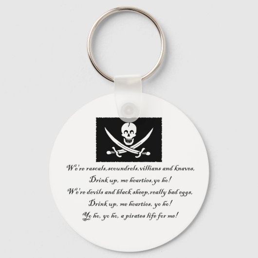 PirateLife, Schlüsselanhänger (Vorderseite)