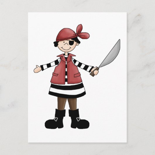 Piraten #2 postkarte (Vorderseite)