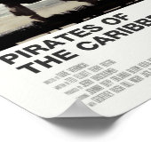 Piraten aus der Karibik-Elfenbein Poster (Ecke)