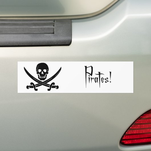 Piraten Autoaufkleber (Auf Auto)
