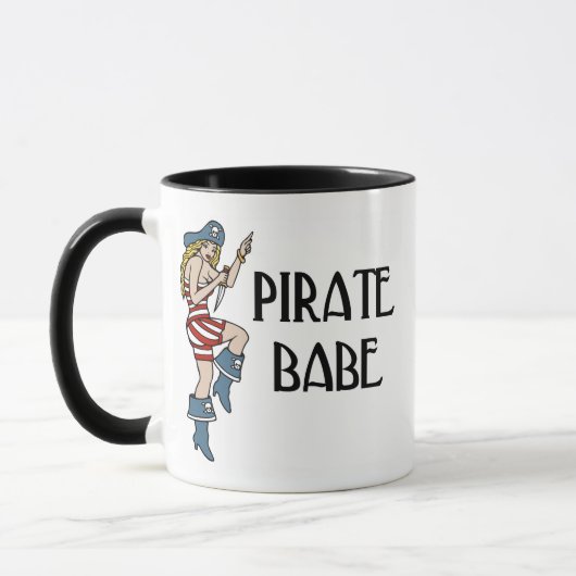 Piraten-Baby Tasse (Links)