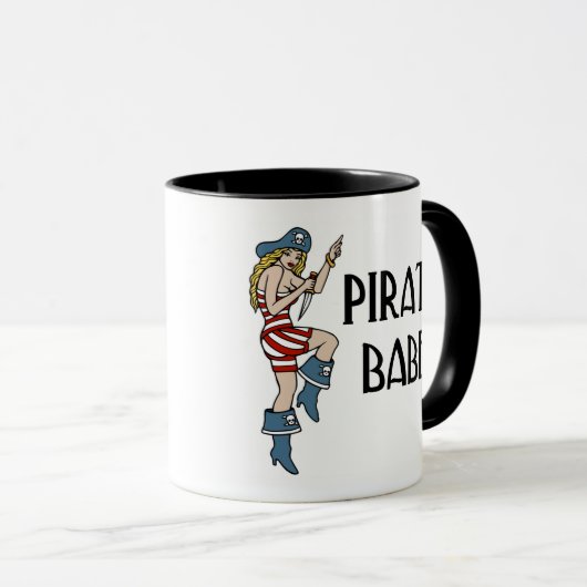 Piraten-Baby Tasse (VorderseiteRechts)