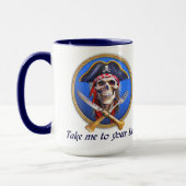 Piraten bringen mich in deinen Lido Tasse (Links)