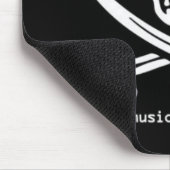 Piraten-Bucht - gestohlene Musik klingt bessere Mousepad (Ecke)