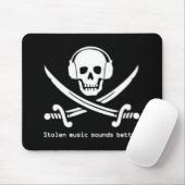 Piraten-Bucht - gestohlene Musik klingt bessere Mousepad (Mit Mouse)