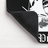 Piraten-Bucht-Mausunterlage - schwarze Version Mousepad (Ecke)
