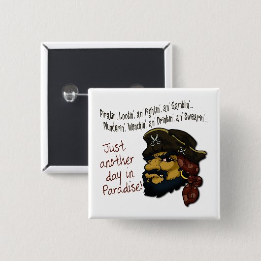 Piraten! Button (Vorne & Hinten)
