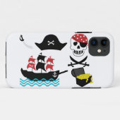 Piraten Case-Mate iPhone Hülle (Rückseite (Horizontal))