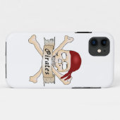 Piraten Case-Mate iPhone Hülle (Rückseite (Horizontal))