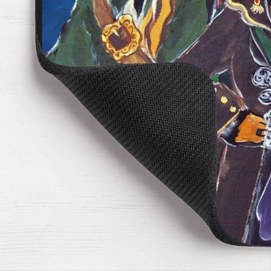 Piraten-Dackeln Mousepad (Ecke)