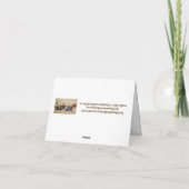 "Piraten!" Dankeskarte (Rückseite)