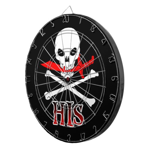 Piraten Dartscheibe (Vorderseite rechts)