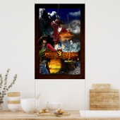 "Piraten der 7 Meere" Poster (Küche)