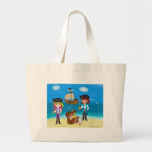 Piraten der Hinterland Hintern Tasche (Vorne)