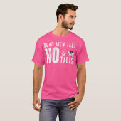 Piraten der karibischen Toten erzählen keine Gesch T-Shirt (Vorne ganz)