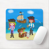 Piraten des Hinterland Mouspads Mousepad (Mit Mouse)