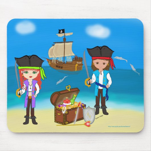Piraten des Hinterland Mouspads Mousepad (Vorne)