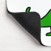 Piraten-Dinosaurier Mousepad (Ecke)