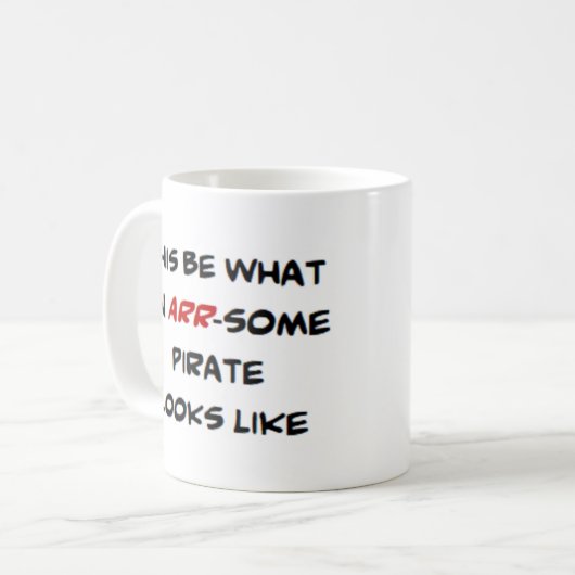 Piraten, einige kaffeetasse (Vorderseite Links)