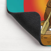 Piraten-Elche ahoi! Mausunterlage Mousepad (Ecke)